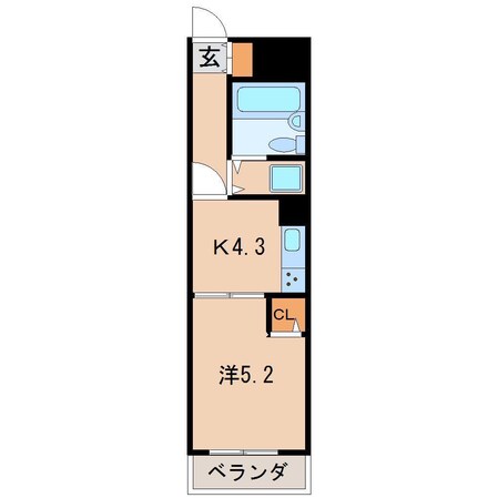 ライオンズマンション御倉町（306）の物件間取画像